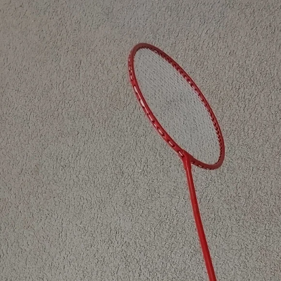 Red Badminton Racket - Picture 2 of 4